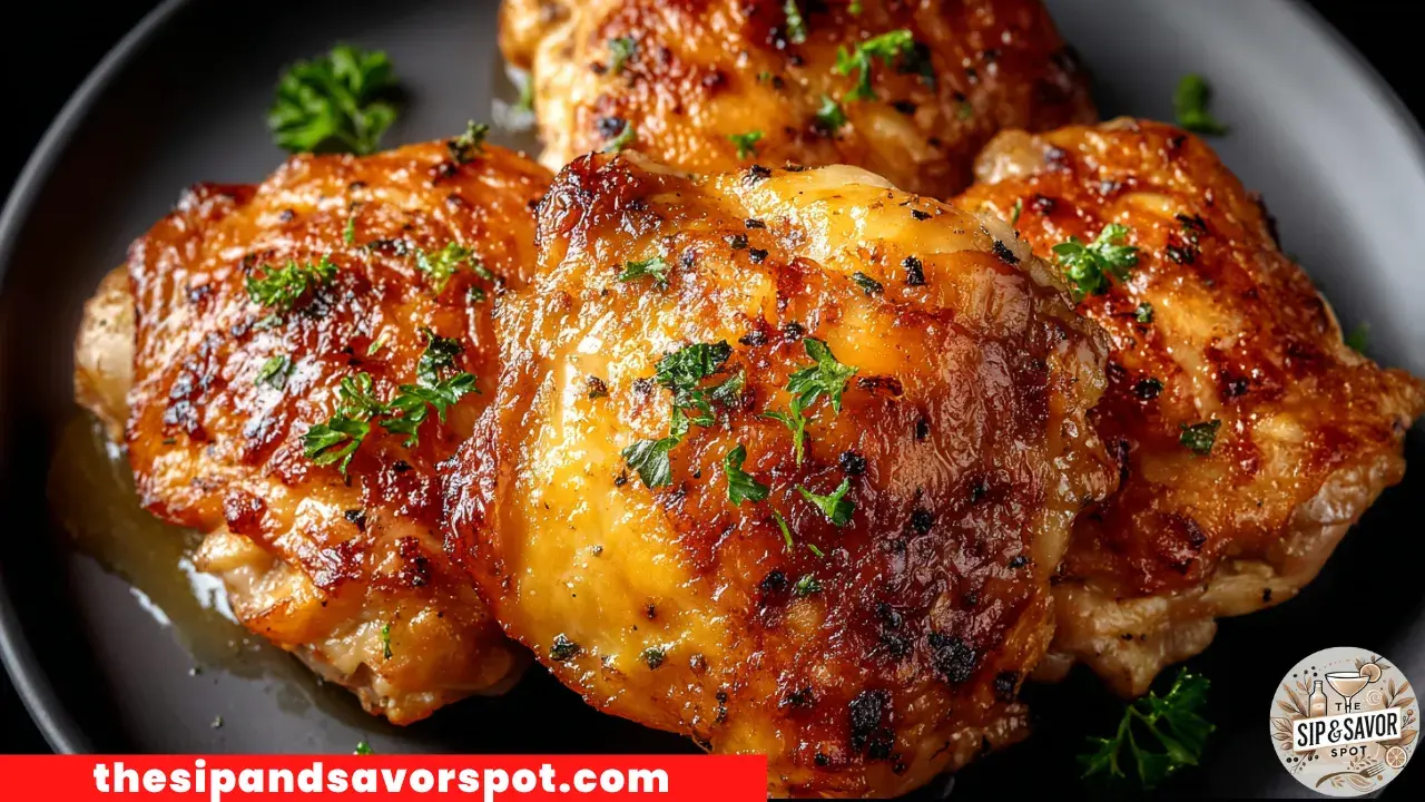 Baked Ranch Chicken Thighs