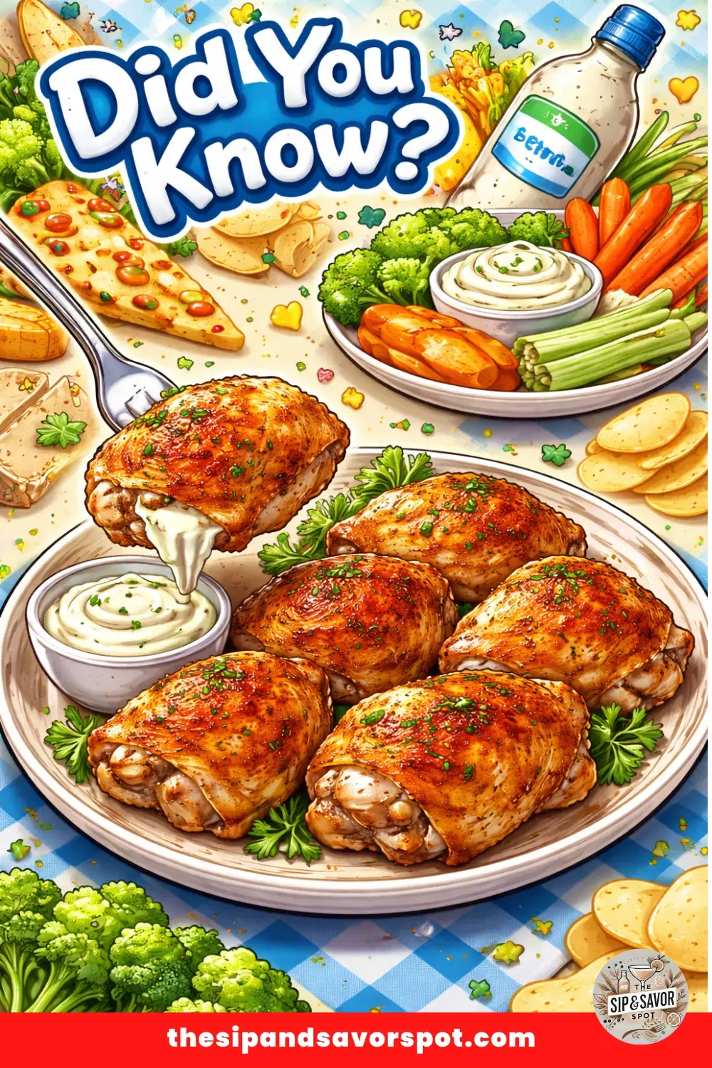 Baked Ranch Chicken Thighs