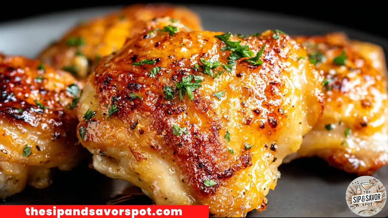 Baked Ranch Chicken Thighs
