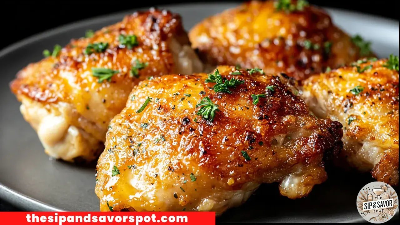 Baked Ranch Chicken Thighs