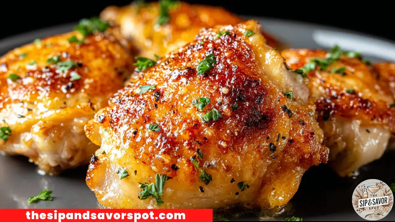 Baked Ranch Chicken Thighs