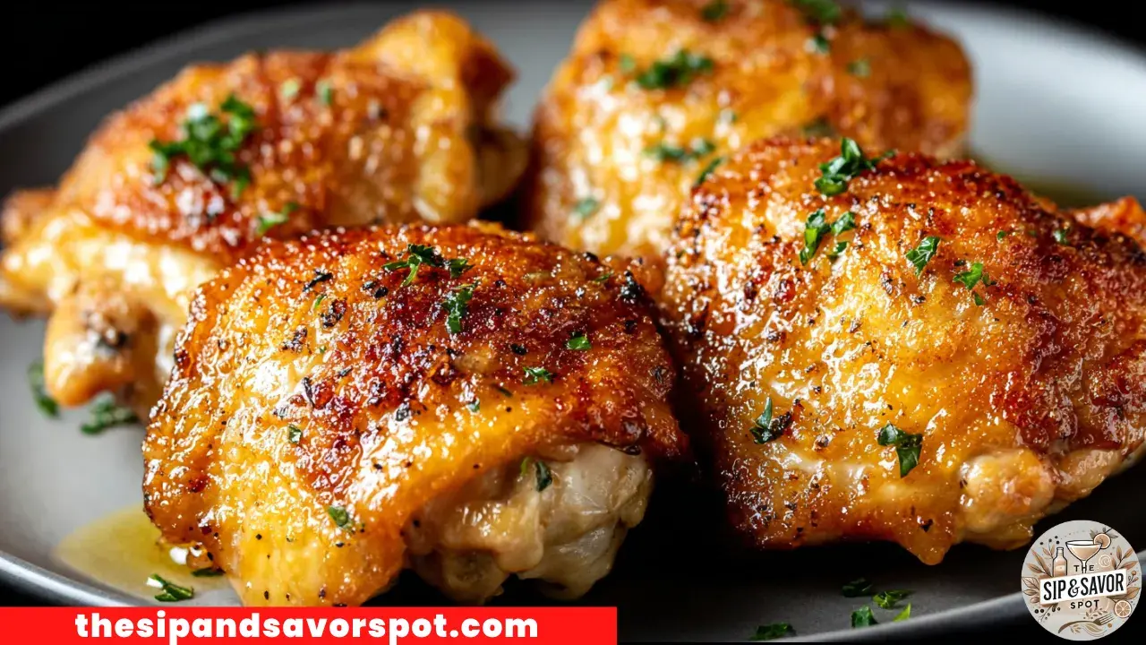 Baked Ranch Chicken Thighs