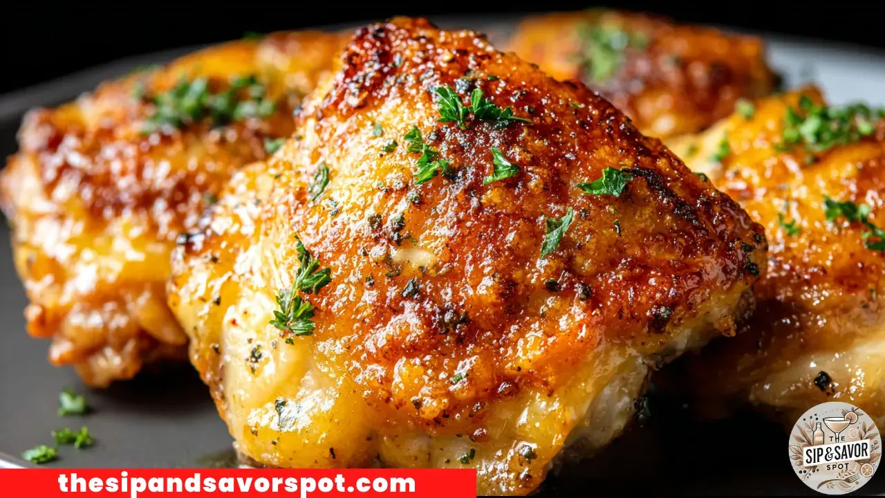 Baked Ranch Chicken Thighs