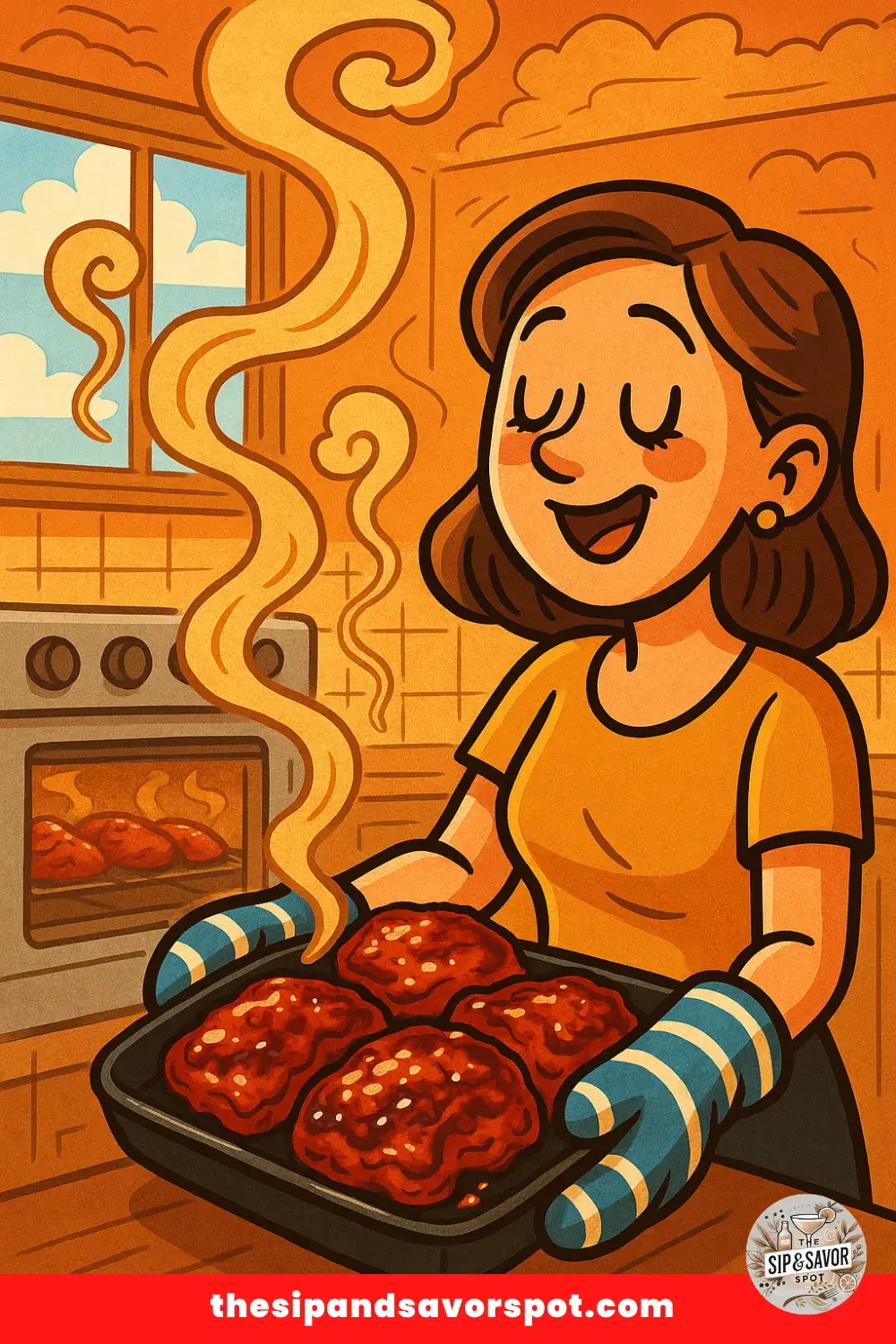 Oven-Baked BBQ Chicken Thighs