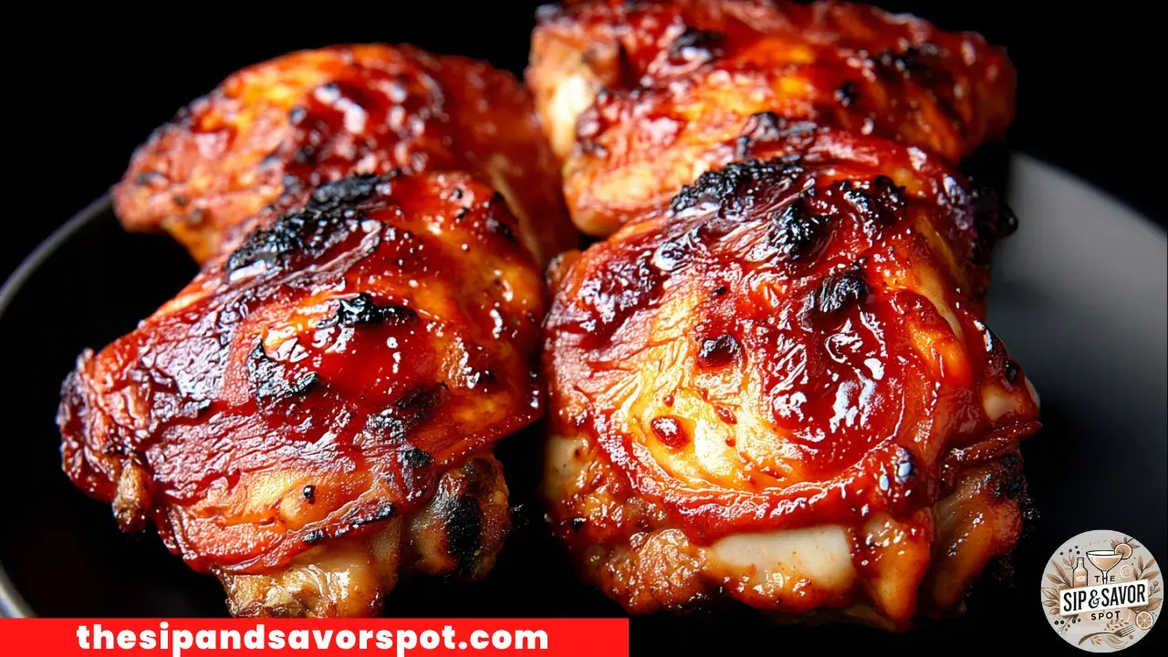 Oven-Baked BBQ Chicken Thighs