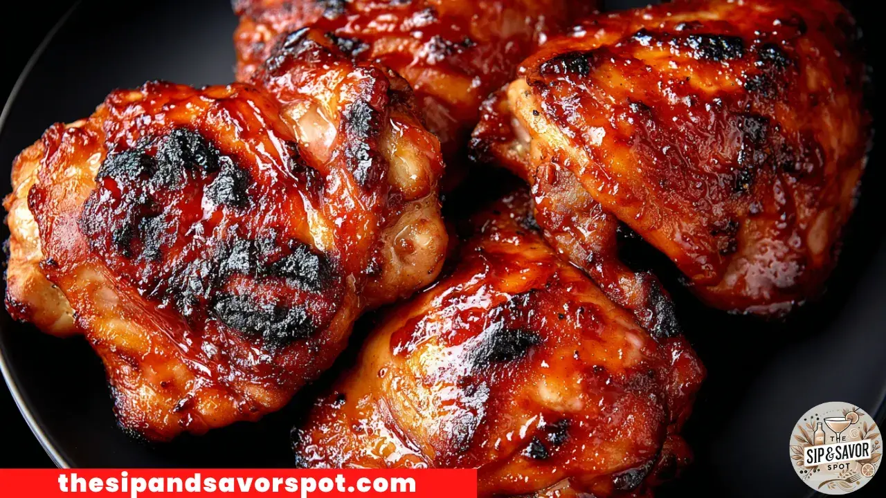 Oven-Baked BBQ Chicken Thighs